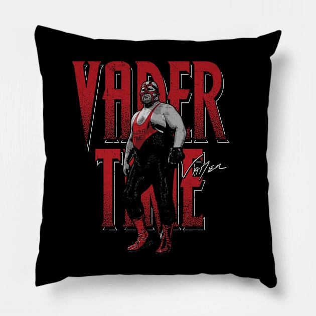 Vader Vader Time Pillow by MunMun_Design