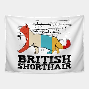 British Shorthair Cat Tapestry