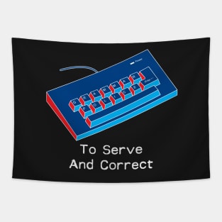 Grammar Police - To Serve and Correct Tapestry