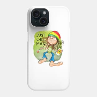 Rasta Vibes - Just Chill Man Collection Phone Case