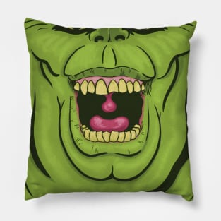 Slimed Face Pillow