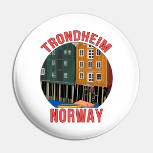 Trondheim Norway Scandinavian Pin