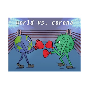 world vs corona T-Shirt