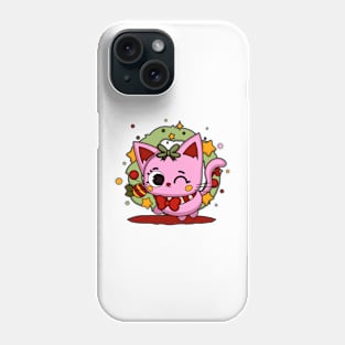 halloween cat Phone Case