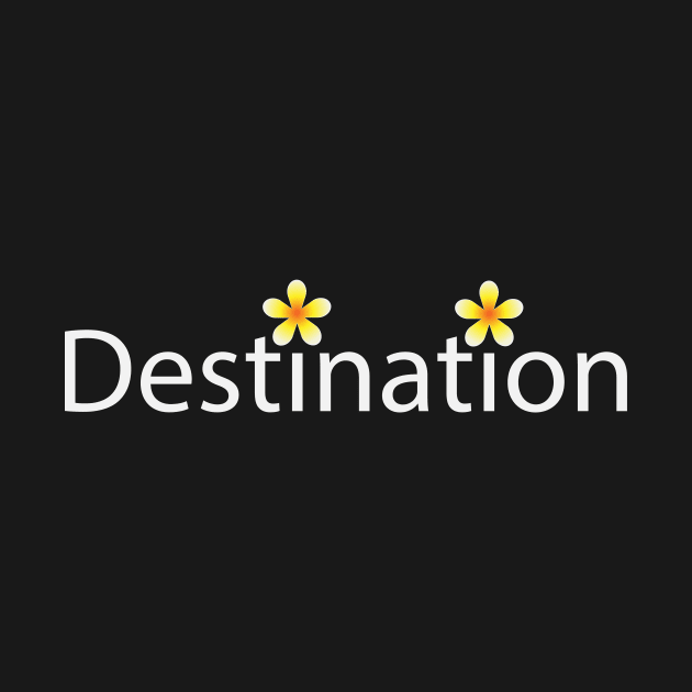 Creative Destination Text design by D1FF3R3NT