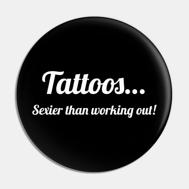 Tattoos…sexier than working out! Pin by Wicked Stitches