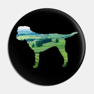 A Yorkshire Border Terrier Pin