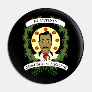 Jesus Malverde Pin