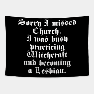 Sorry I missed Church Tapestry