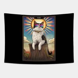 Cat Tarot Paws Of Destiny Tapestry