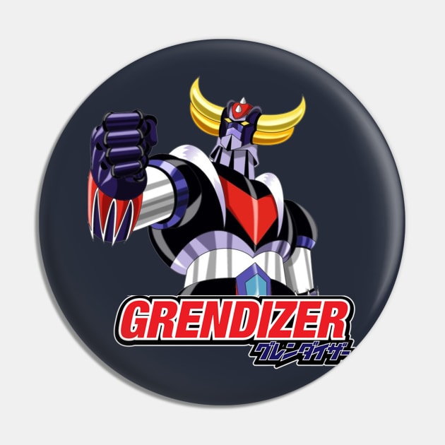 GRENDIZER UFO Robot Pin by digitalt24