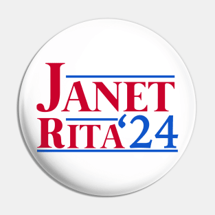 Janet and Rita 2024 Here Come the Grannies Pin