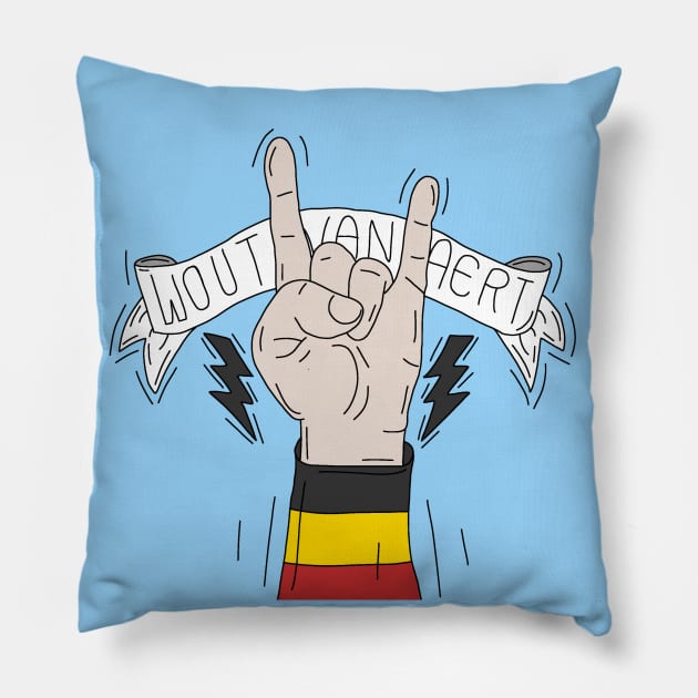 WVA Rocks! (CX Victory) Pillow by p3p3ncil