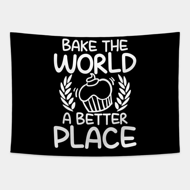 Bake The World a Better Place - Baking Tapestry by AngelBeez29
