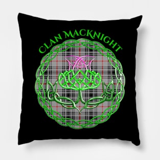 MacKnight Scottish Tartan Celtic Thistle Pillow