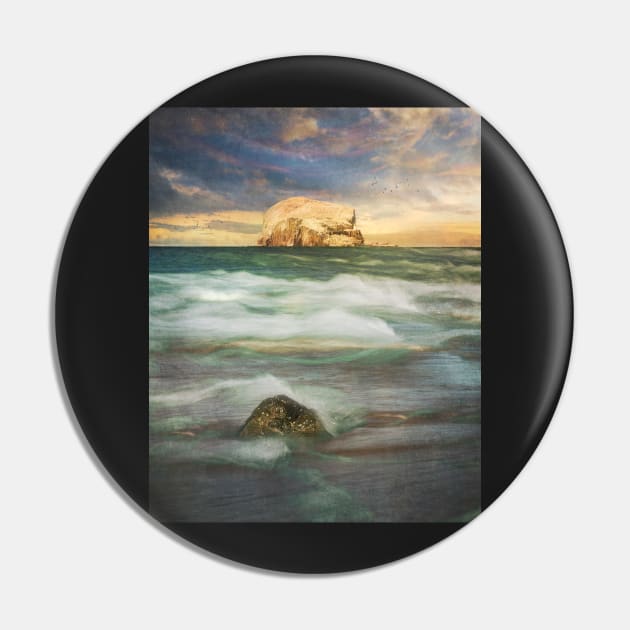 Bass Rock Fine Art Print Pin by TMcG72