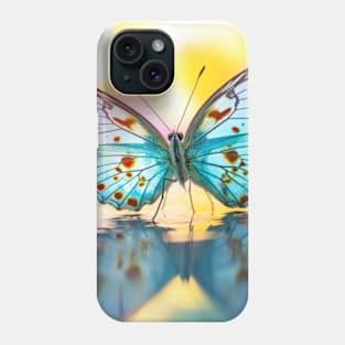 Butterfly Water Nature Serene Tranquil Phone Case