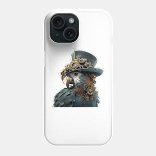 Steampunk Parrot Phone Case