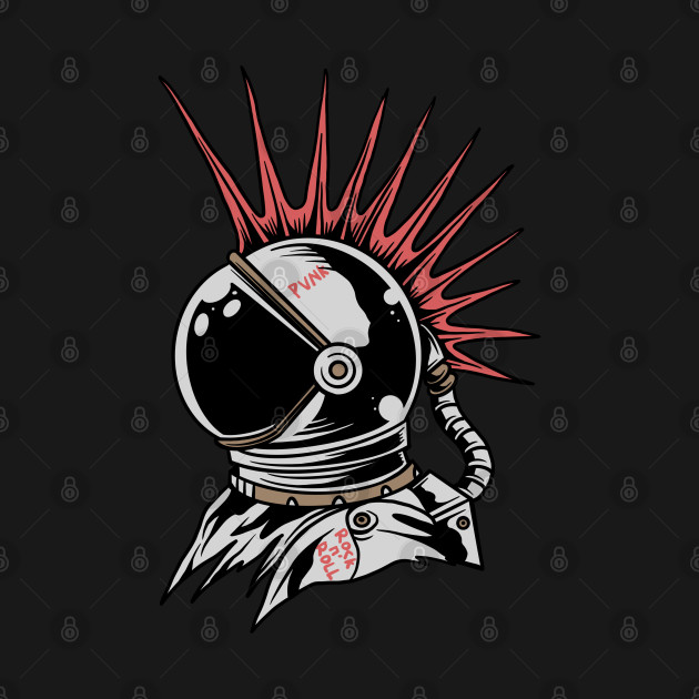 Punk's not dead -astronaut by Myartstor 