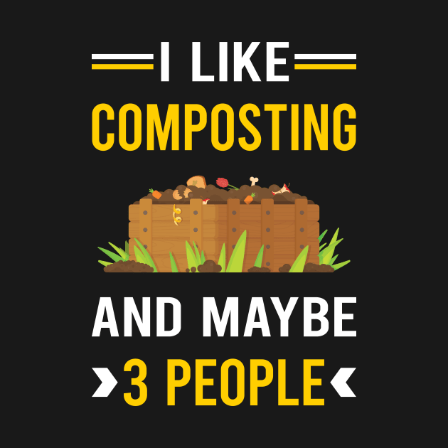 3 People Composting Compost Composter by Good Day