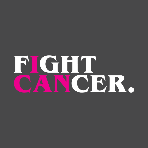 Fight Cancer (I Can), Pink by joelstetler