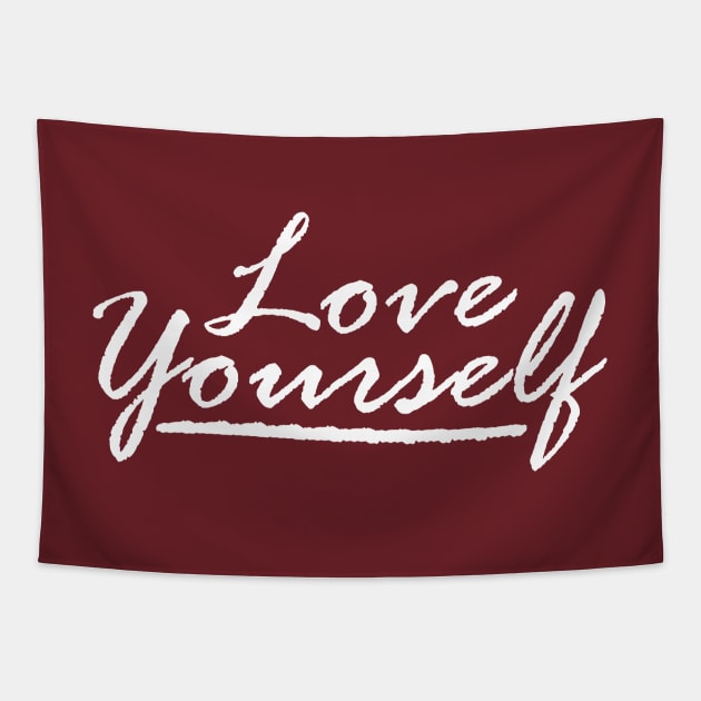 Love Yourself Tapestry by sam911