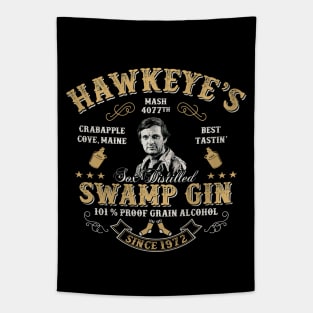 Hawkeye's Swamp Gin MASH 4077 Tapestry