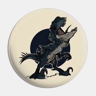 Night Fury: The Dinosaur in Blue and Black Pin