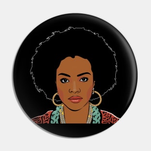 Lauryn Hill art Pin