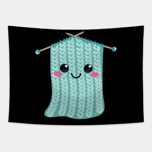 Kawaii Knitting Tapestry