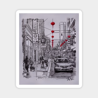 Missing Melbourne study (China town) Magnet