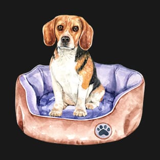 Beagle on his Bed T-Shirt