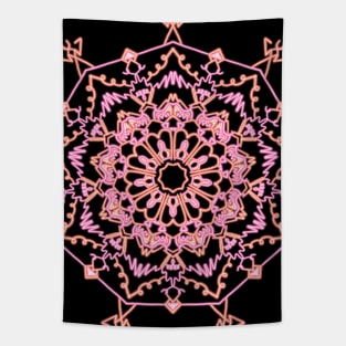 Pink & Orange Tapestry