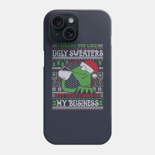 None of Your Business Phone Case