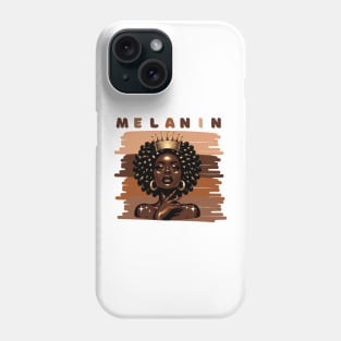 Shades Of Melanin Queen Phone Case