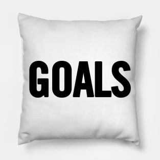 Goals Pillow