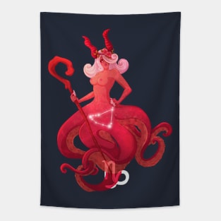 Capricorn Mermaid Tapestry