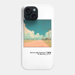 Mr Blue Sky / Minimalist Graphic Artwork Design Phone Case