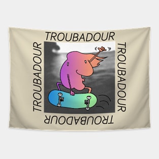 Troubadour skateboard Tapestry