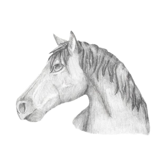 Horse by HuskyCannot