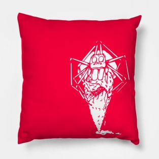 Spiders Love Ice Cream Pillow