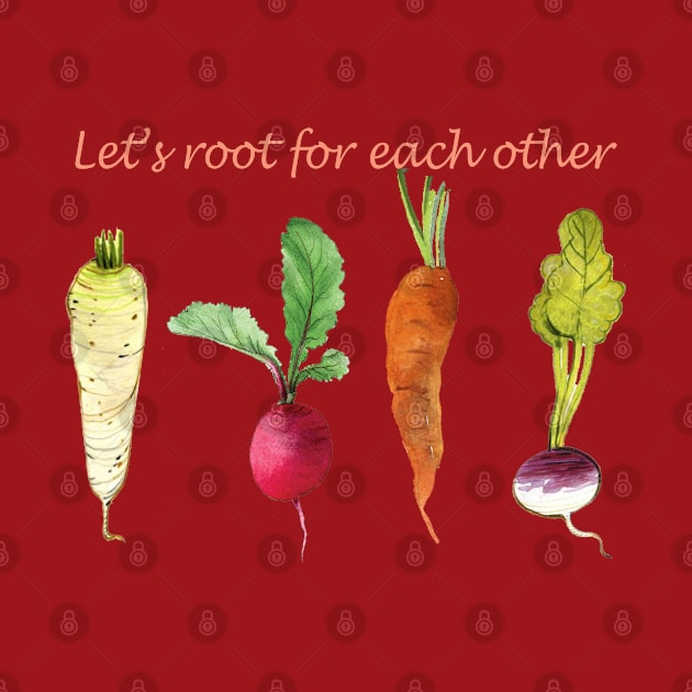 Let's root for each other positive quote by NIKA13