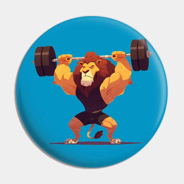 lion at gym Pin by Stephanie Francoeur Art