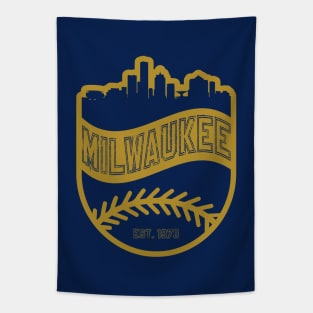 Milwaukee Baseball 01 Tapestry