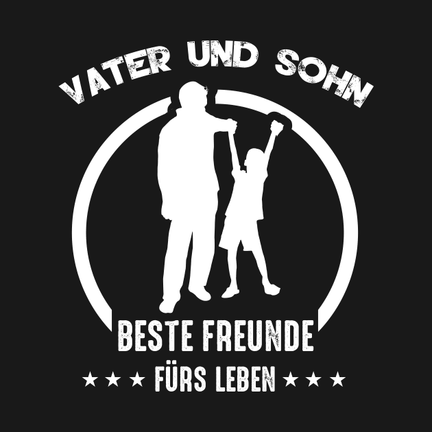 Vater und Sohn Freunde fürs Leben by HBfunshirts