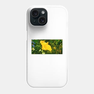 Yellow Hibiscus Phone Case