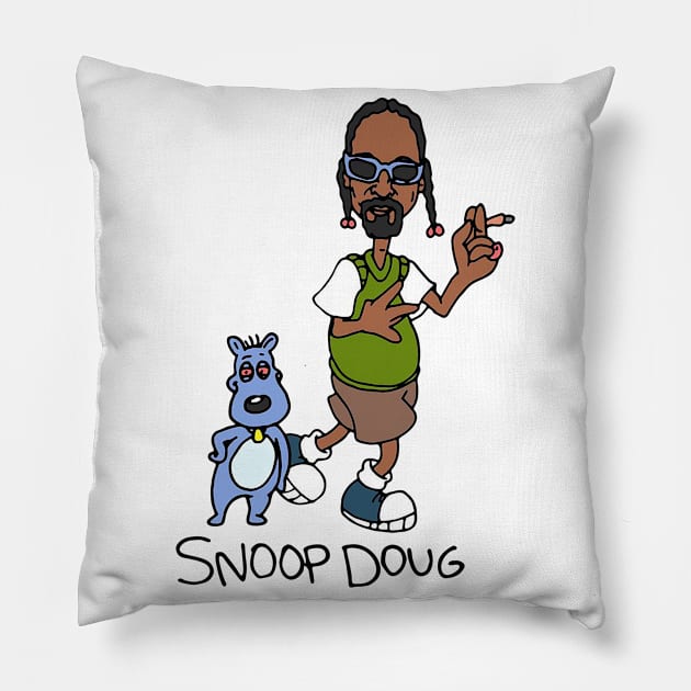 Snoop Doug Pillow by Everything Goods