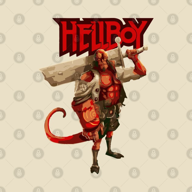 Hellboy by Joker & Angel