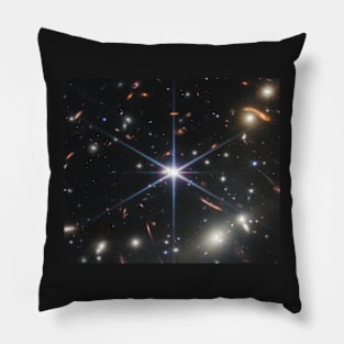 James Webb Space Telescope Star & Galaxy Cluster Pillow