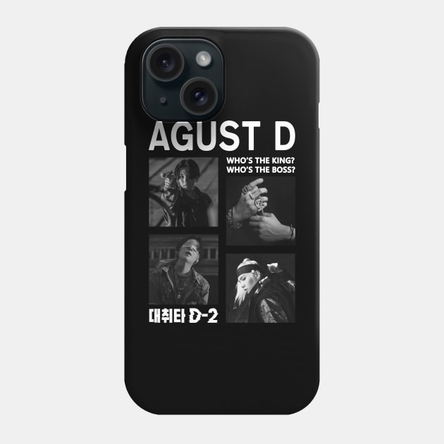 SUGA  Agust D TOUR IN U.S Los Angeles LA Phone Case by WacalacaW